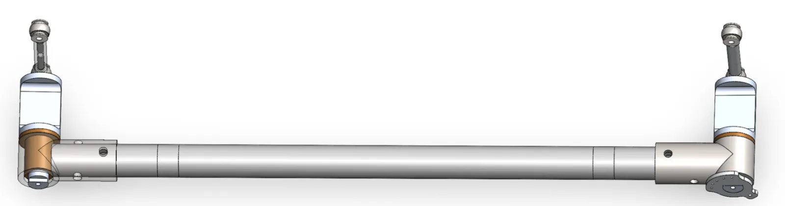 CAD of the rear anti-roll bar assembly